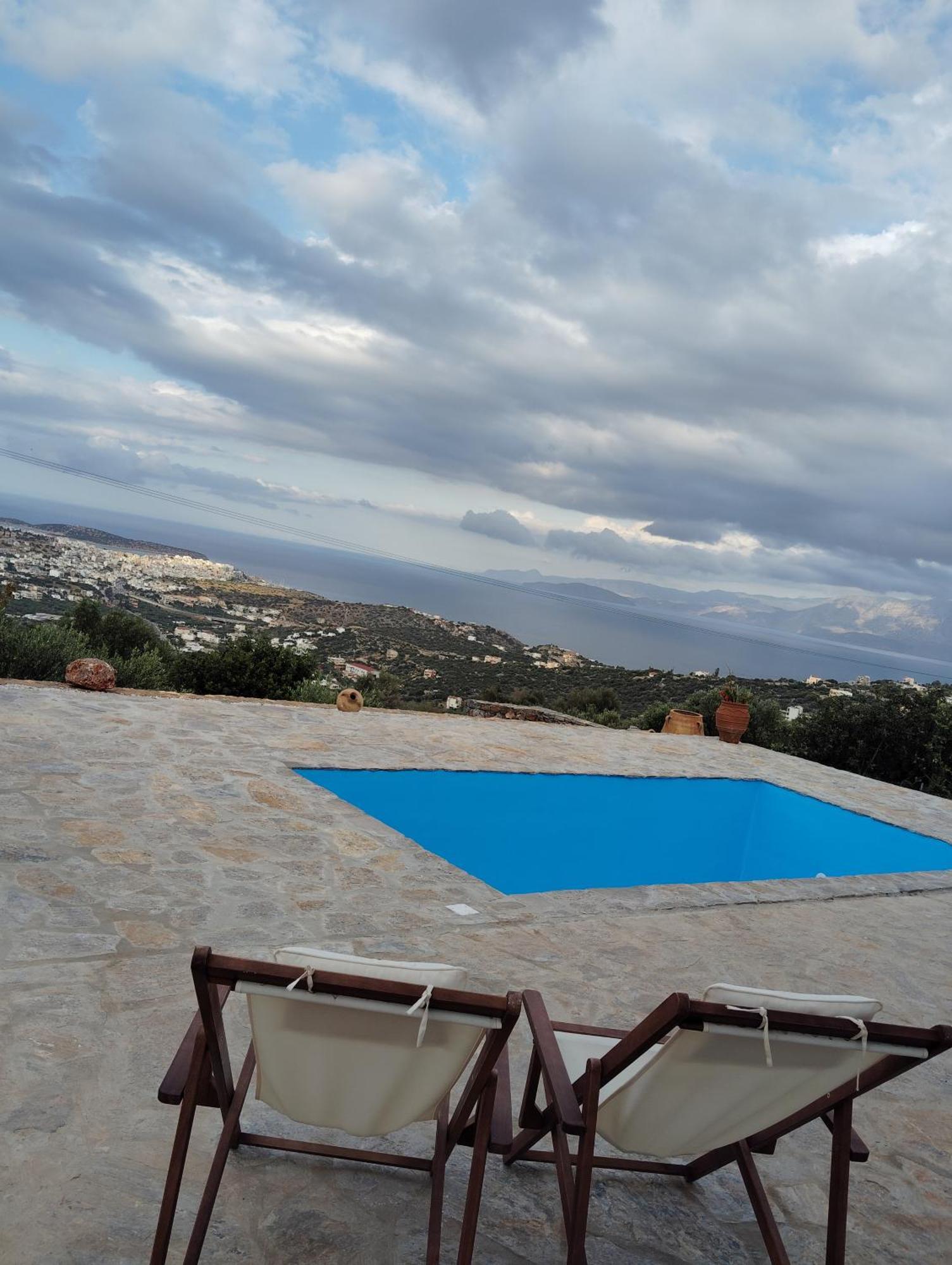 Althea Villa By Breathtaking View Agios Nikolaos  Exterior photo